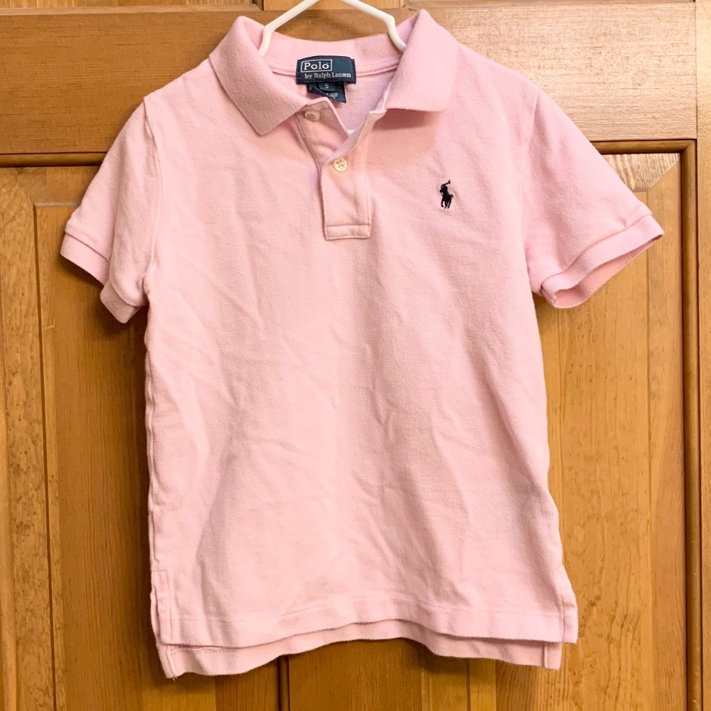Kids Polo Ralph Lauren pink top, size 5